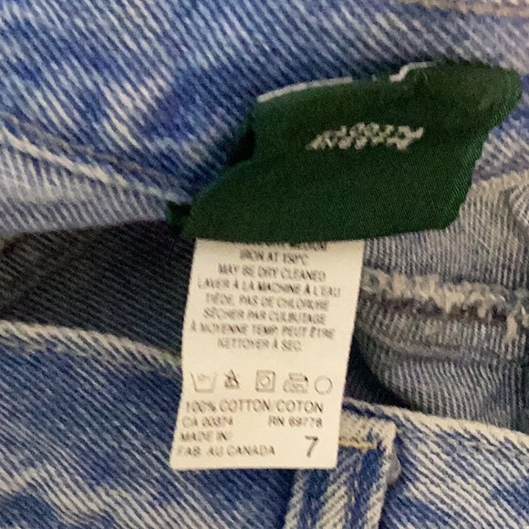 Northern Reflections vintage knee Length denim skirt size 7 - Picture 5 of 5